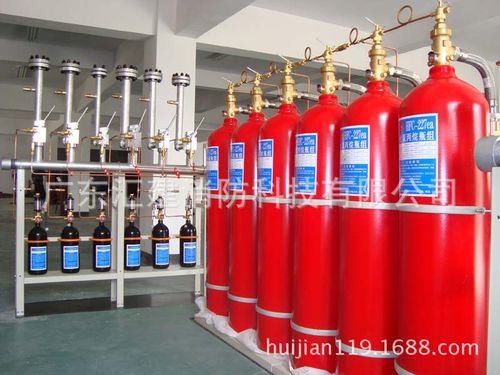 供应管网式七氟丙烷自动灭火系统 厂销优质驱动瓶架 消防器材